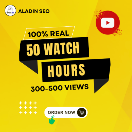 Buy 50 Youtube Watch Hours